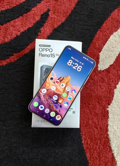 OPPO Reno 15, Box open, full warranty