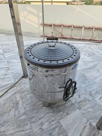 Portable Tandoor (Double Valve)