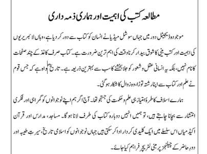  Urdu Typist and InPage Content Writer