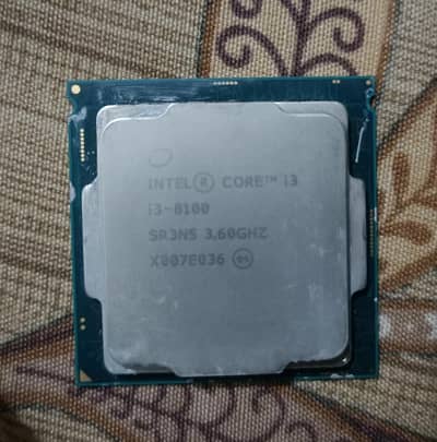 Intel Core I3-8100 processor