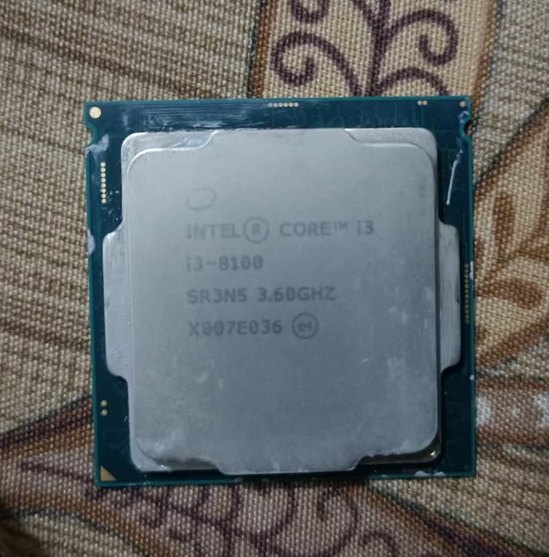Intel Core I3-8100 processor 0