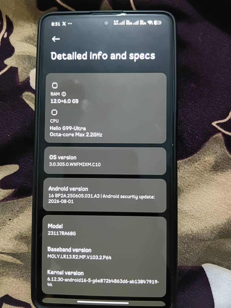 Redmi Note 13 Pro 12GB Ram 512 GB Memory 3