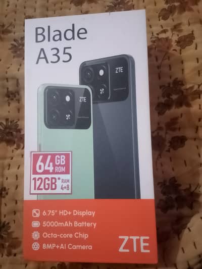 Blade A35 12GB RAM 64+64 128 ZTE Original