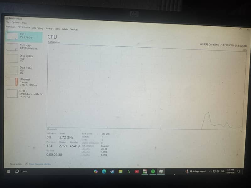 i7 4th generation processor Nvidia geforce 750ti gpu Full gaming pc 10