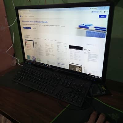 hp core i5 6th generation new PC with Led complete accessories