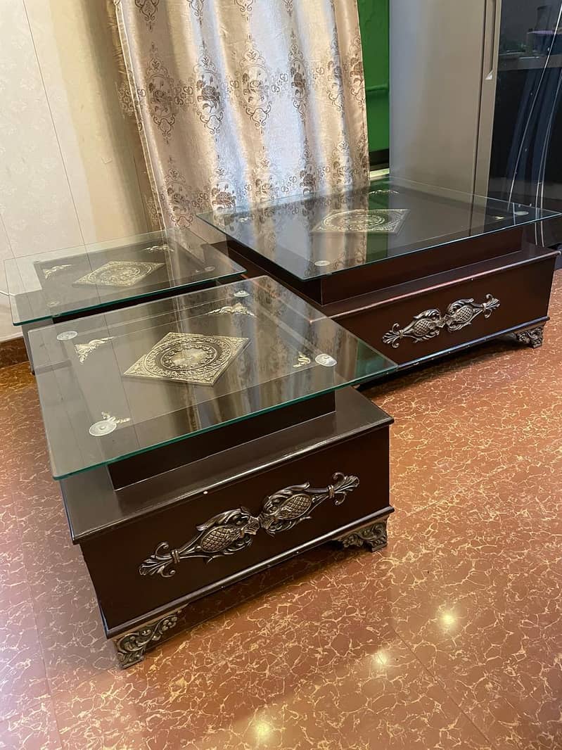 Sofa Set with Tables 8