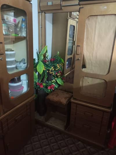 Dressing table showcase sofa