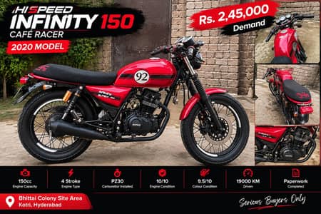 Hi speed infinity SR 150cc