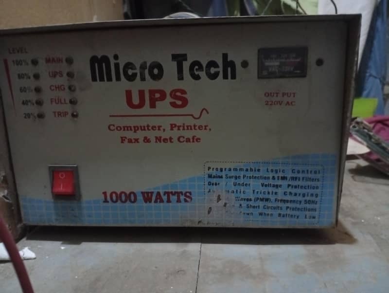 UPS Microtech 1000W 0