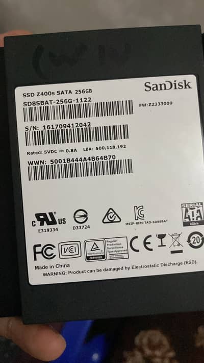 Sandisk ssd 256 gb