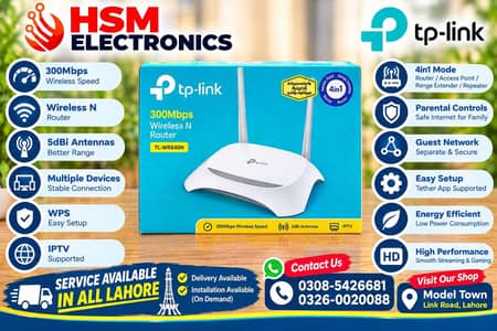 TP LINK ROUTER + REPEATER + EXTENDER LATEST ROUTER