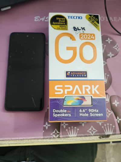 Tecno Spark Go 2024 4GB/64GB | Box Available | All OK