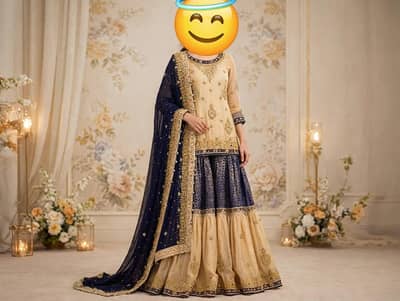 bridal dress 15000 sell in nazimabad