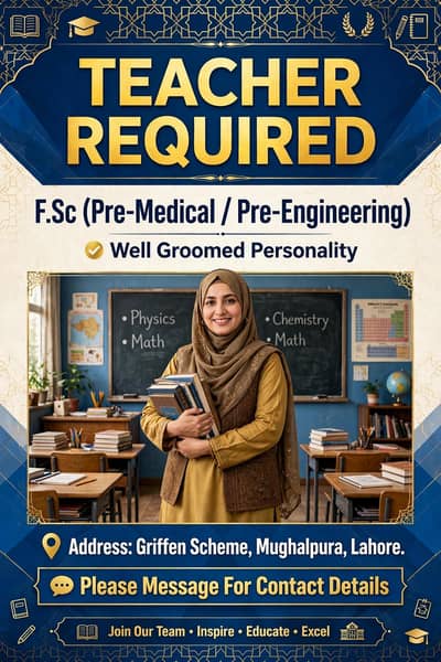 Required Tracher
