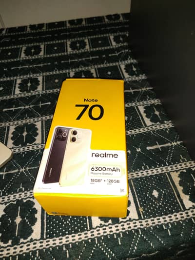 Selling my Realme note 70