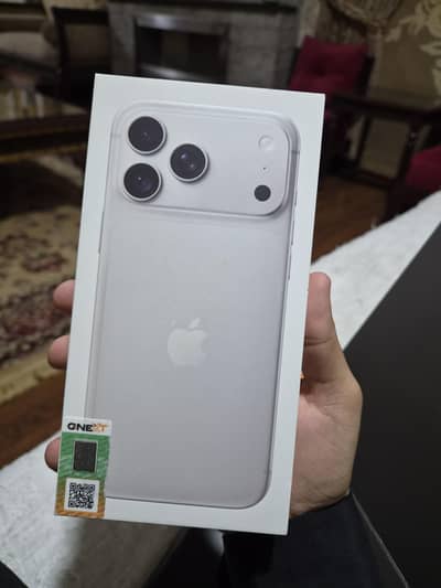 Apple iPhone 18 Pro Max 512gb Silver Non Active Pta Approved