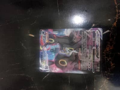 Pokemon Card Umbreon VMAX 375 HP Single Strike Rare Collection Card