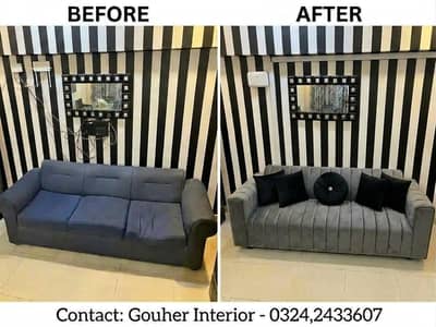 sofa repair seat repair fabric change polish furniture & blinds repair