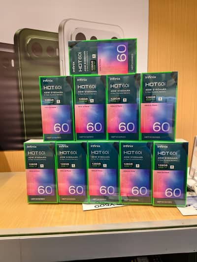 Infinix Hot 60i Box Pack/ Note 60 Pro Edge Hot 70 60 Plus+ Smart 20 10
