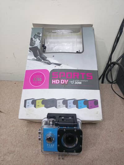 HD 1080P Sports Action Camera – Waterproof Case