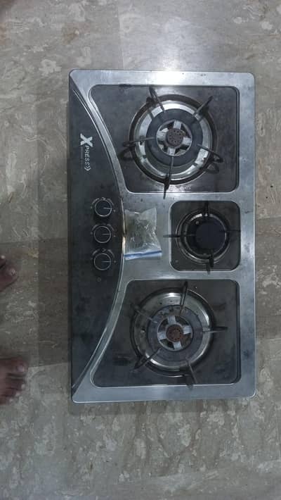 Xpress 3 Burner Gas Stove / Kitchen Hob