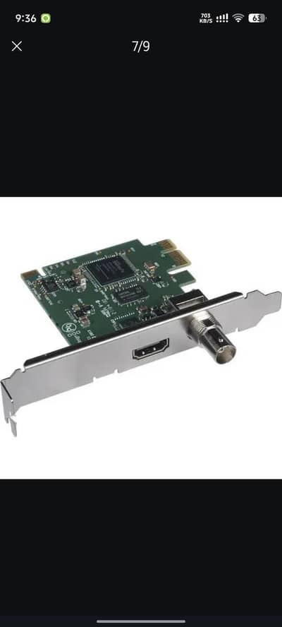Blackmagic Decklink Mini Recorder HDMI SDi Capture Card