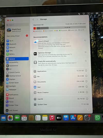 Macbook Air M1 2020