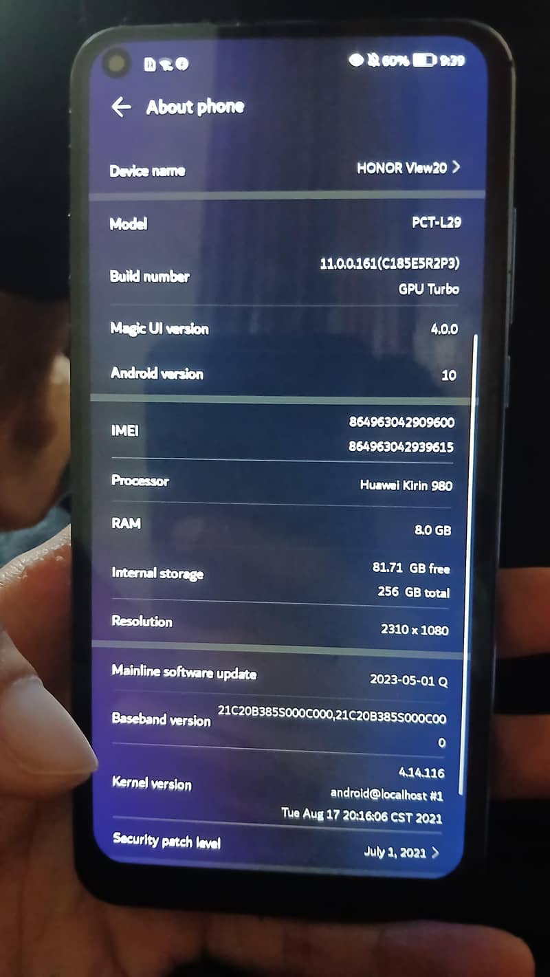 HONOR View20 6