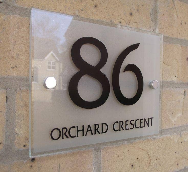 House name plates 0