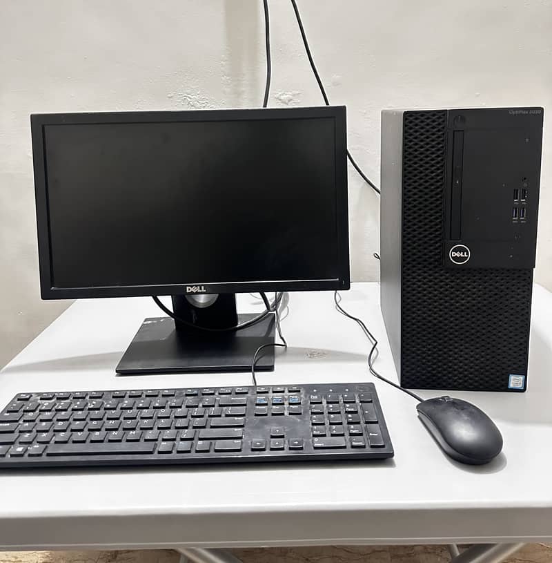 Dell PC  Complete Setup Core i3 7Th generation 1