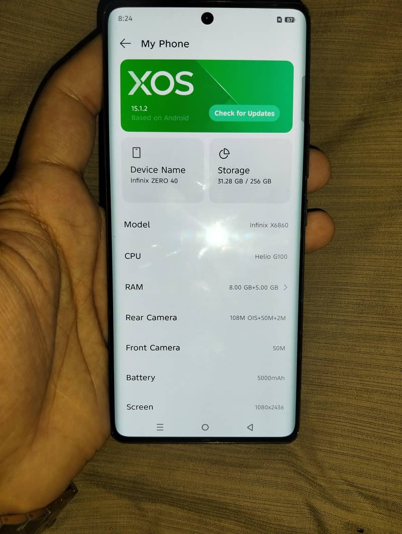 Infinix Zero 40 8