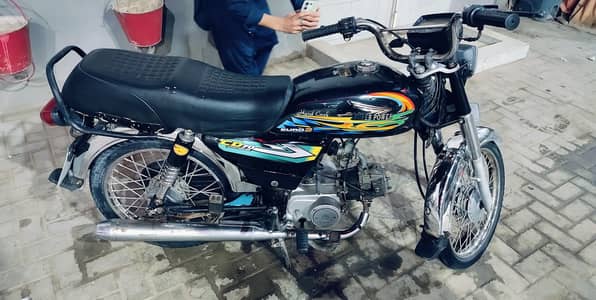 CIVIC STAR CD 70 | 2021 MODEL | BLACK | FIRST OWNER