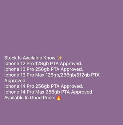 STOCK AVAILABLE BOOK NOW starting from 115000