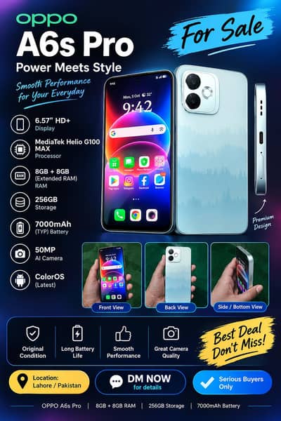 OPPO A6s Pro
