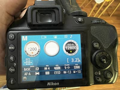 D3400 with bag charger