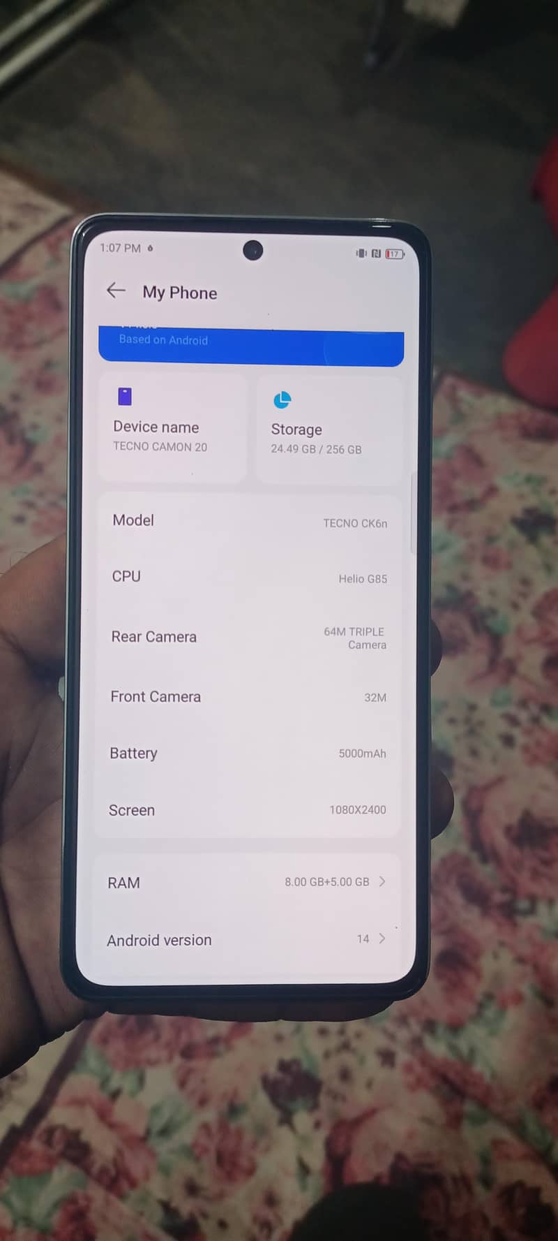 Tecno CAMON 20 2
