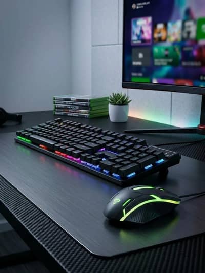 BIG SALE //\\Gaming RGB Keyboard and Mouse Combo box pack for sale