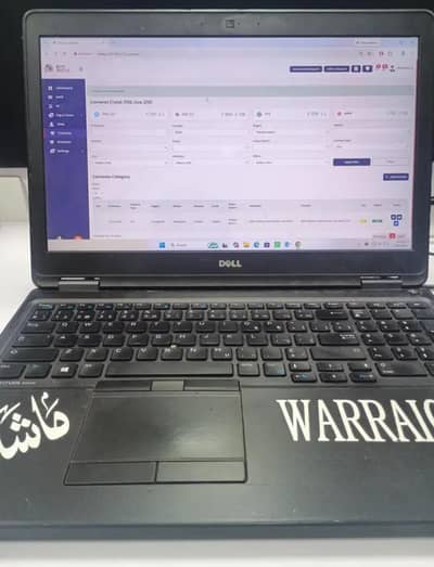 Dell Latitude E550 | 8GB Ram | 256GB SSD | 15.6 Inch Full HD