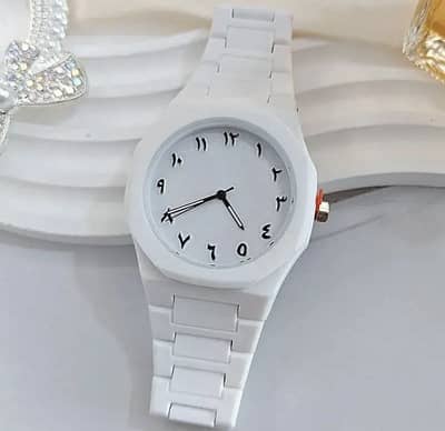 Men's watch,New watch,No used,100% New,only white colour