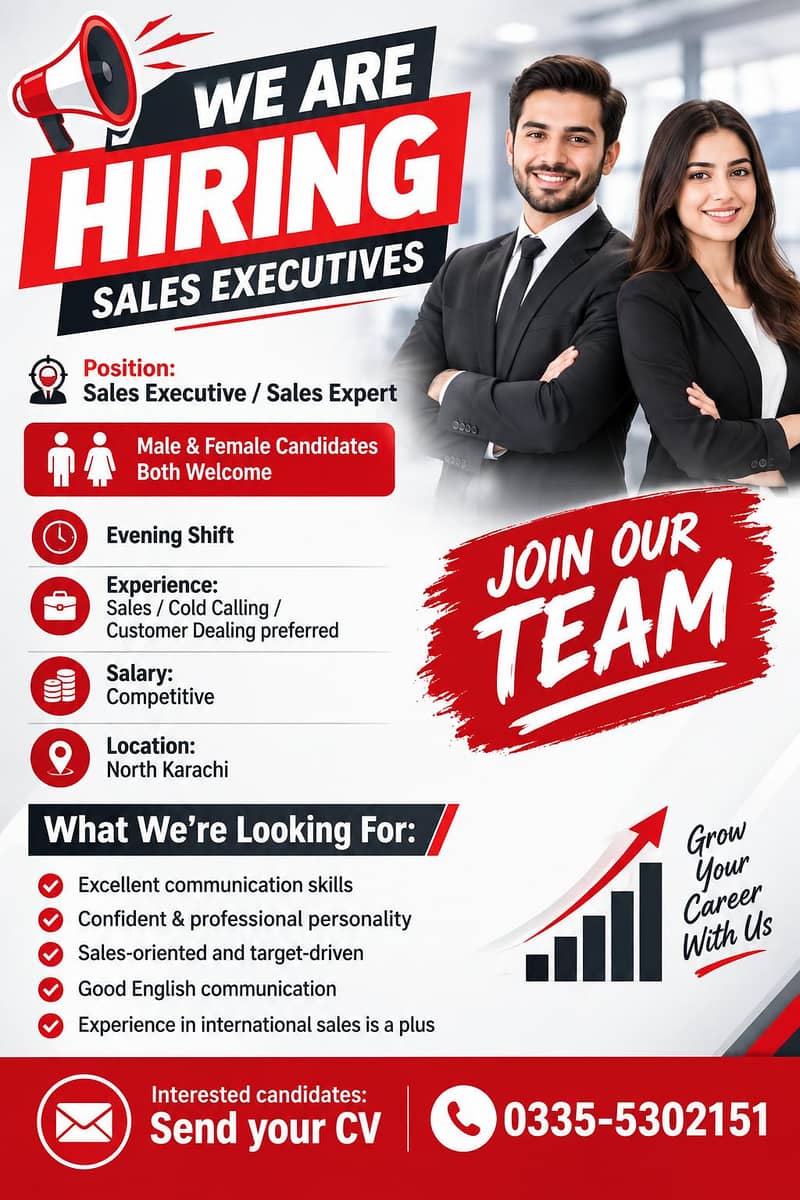 Need Experience Sales Agent 0