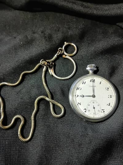 1900s Vintage Silvana Swiss Pocket Watch – Incabloc Mechanical