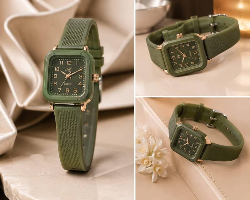 Rubber Strap Watch 0