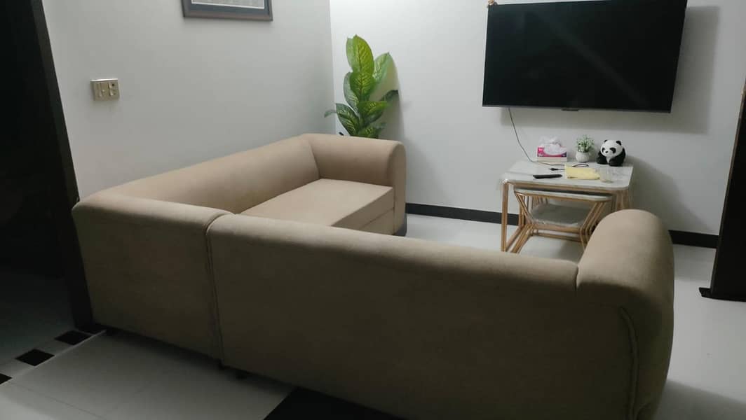 L shape sofa / solid wood and trending design 3