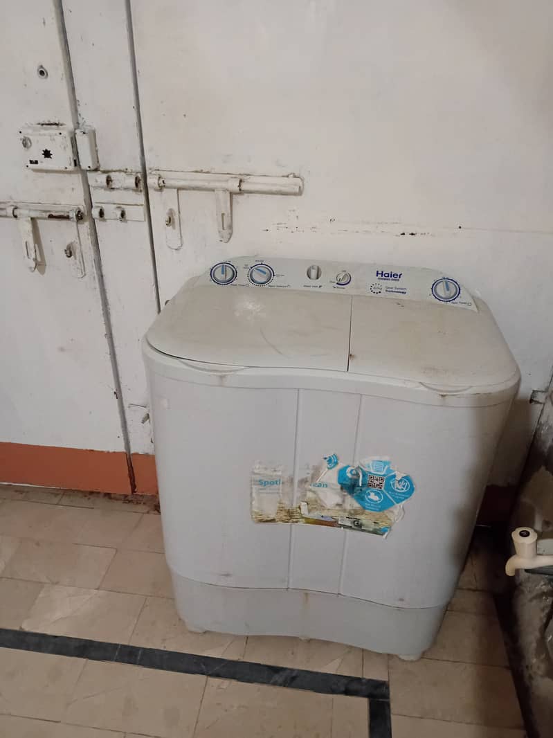 Haier semi automatic 1
