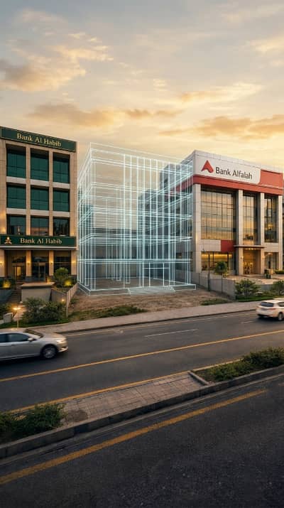 7.5 Marla Commercial Plot on 150 Ft Main Road for Sale in Valencia Commercial Zone D, Lahore