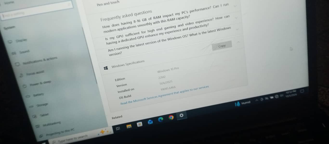Dell laptop 7