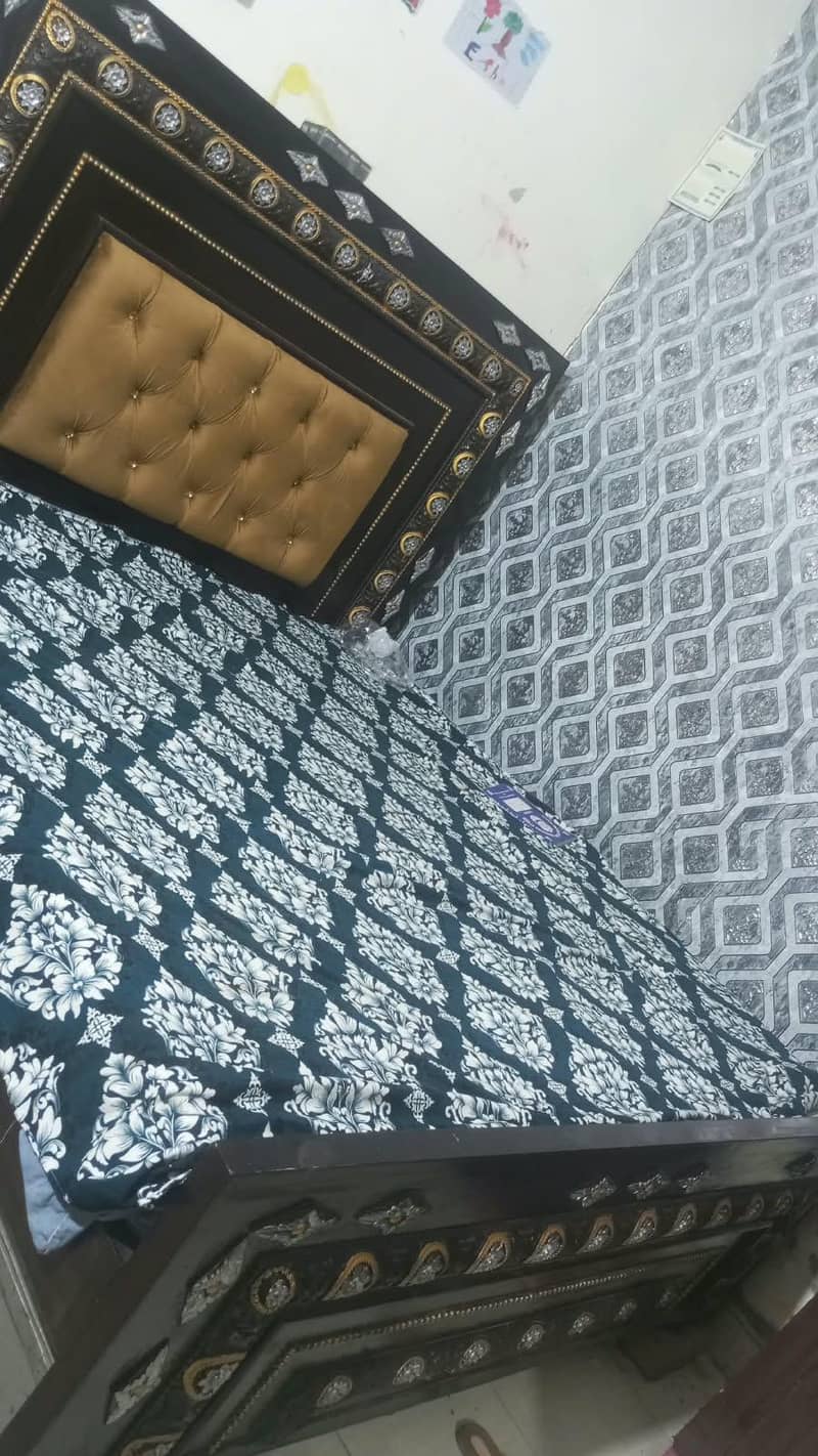 bed dressing show case and sofa set 2