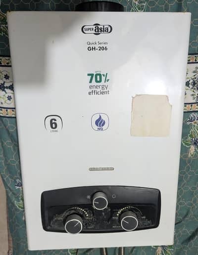 6 Liter Instant Gas Geyser for Sale