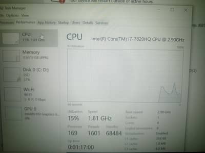 Dell Latitude 5480, Core i7 7th Gen, 8/256, 2GB Nvidia GPU