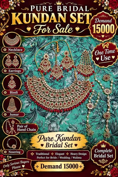 kundan bridal set